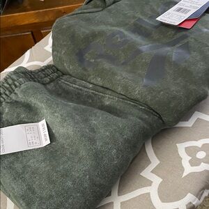 Reebok Olive Green Sweatpants